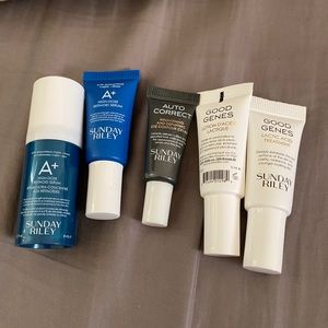 Sunday Riley Sample Set - Good Genes, Retinol, etc